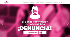 Desktop Screenshot of michoacan.gob.mx