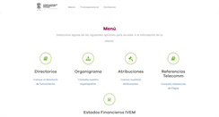 Desktop Screenshot of ivem.michoacan.gob.mx