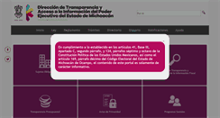 Desktop Screenshot of laip.michoacan.gob.mx