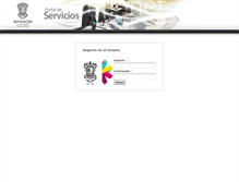 Tablet Screenshot of funcionarios.michoacan.gob.mx